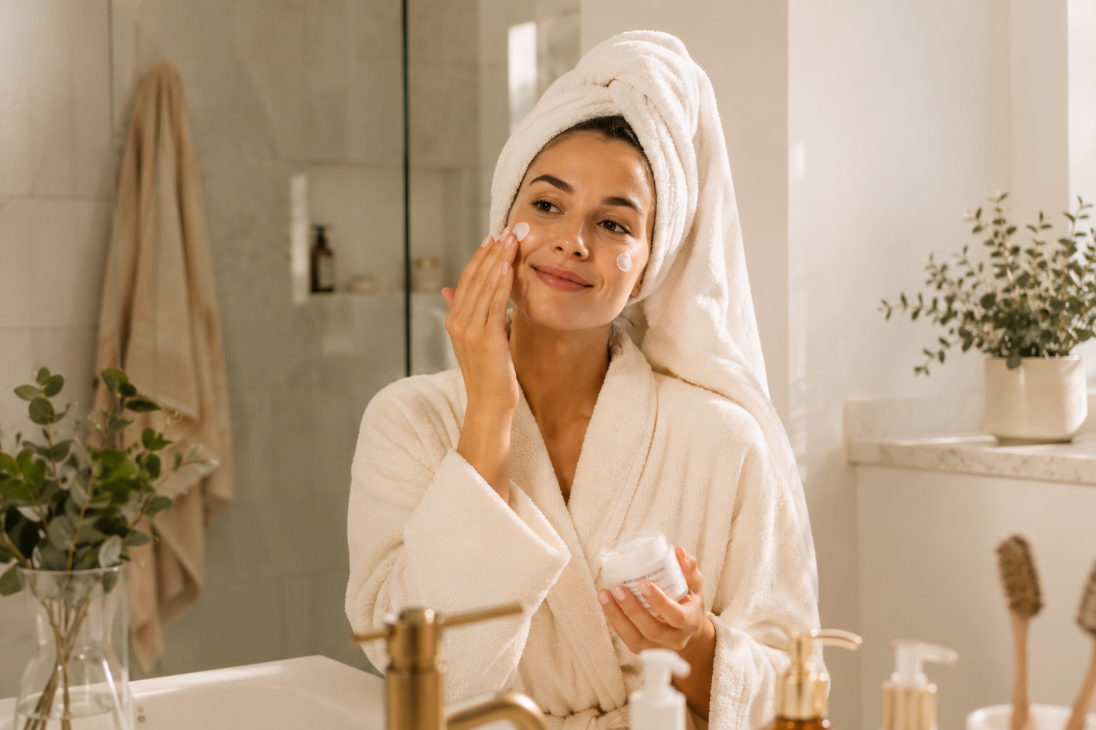 produtividade com filhos pequenos — rotina matinal feminina