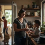 dividir tarefas de casa com os filhos