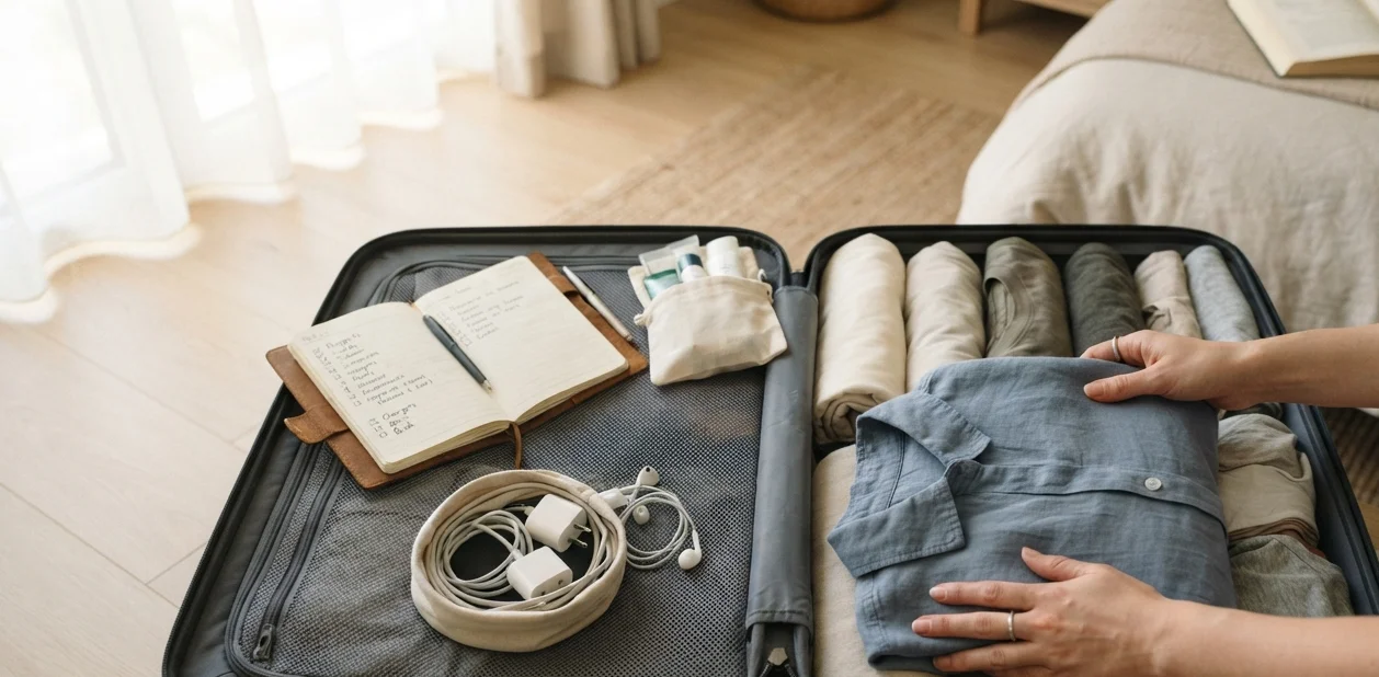 checklist antes de viajar com os filhos